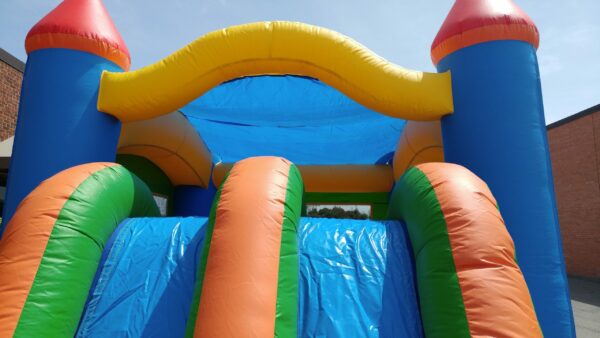 13x19 Rainbow Double Slide Bouncer - Image 4