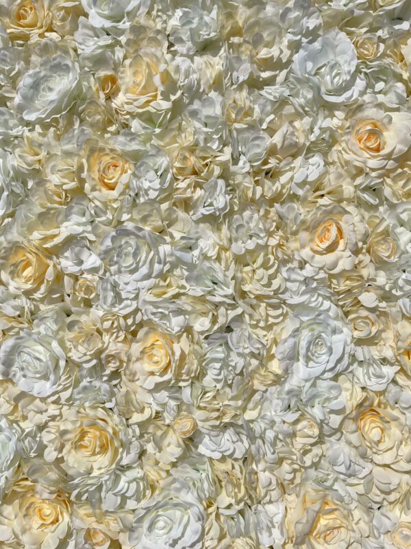 Champagne Flower Wall