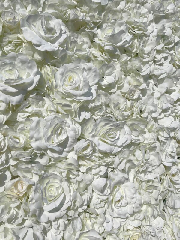 White Flower Wall