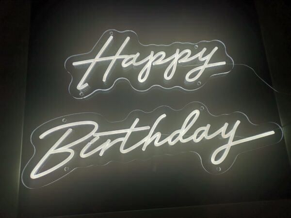 Happy Birthday Neon Sign - Image 4