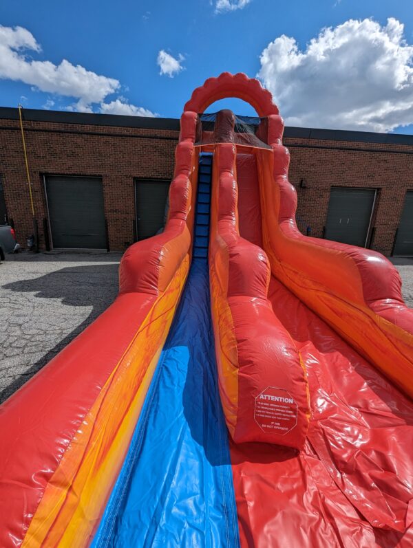 18' Red Marble Slide - Image 6